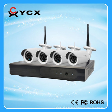 2016 Newest 4CH 960P Wireless 100m IP WIFI Kit manufacturer with CE FCC ROHS Cetification